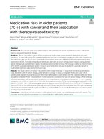 Medication risks in older patients